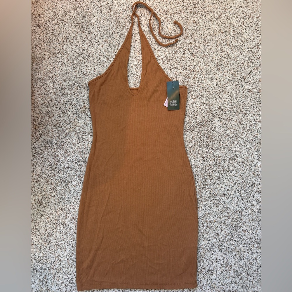 WILD FABLE Halter Dress (NEW)